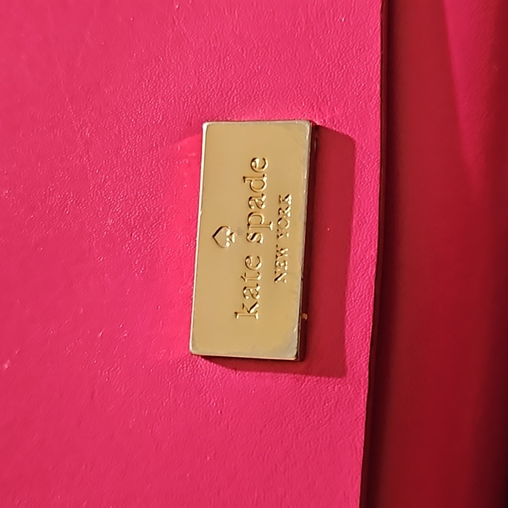 Kate Spade Pink Arbour Hill Smooth Leather Wallet
